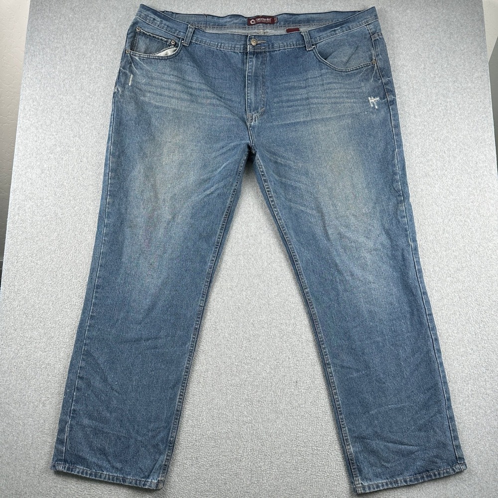 Akademiks Jeans Mens 50 Artfully Crafted Collection Blue Denim Straight Leg